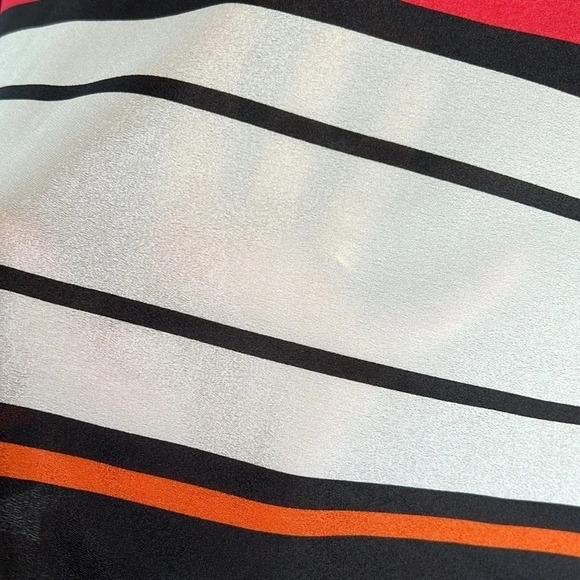 Calvin Klein sheer button down blouse size Small - Picture 8 of 10